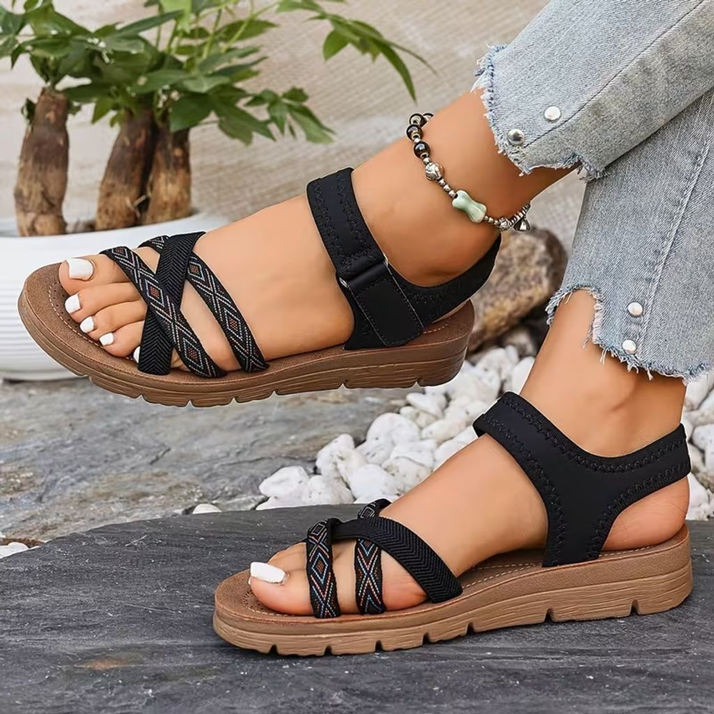 🔥 HOT SUMMER DEAL 2026 — UP TO 60% OFF TODAY! 🔥 Women's Soft-Sole Orthopedic Sandals | Lightweight & Stylish Open-Toe